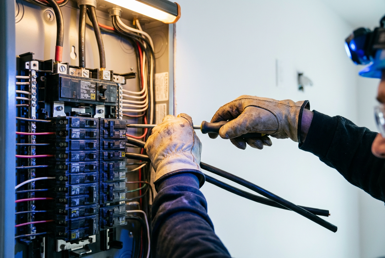 Installation électrique tableau